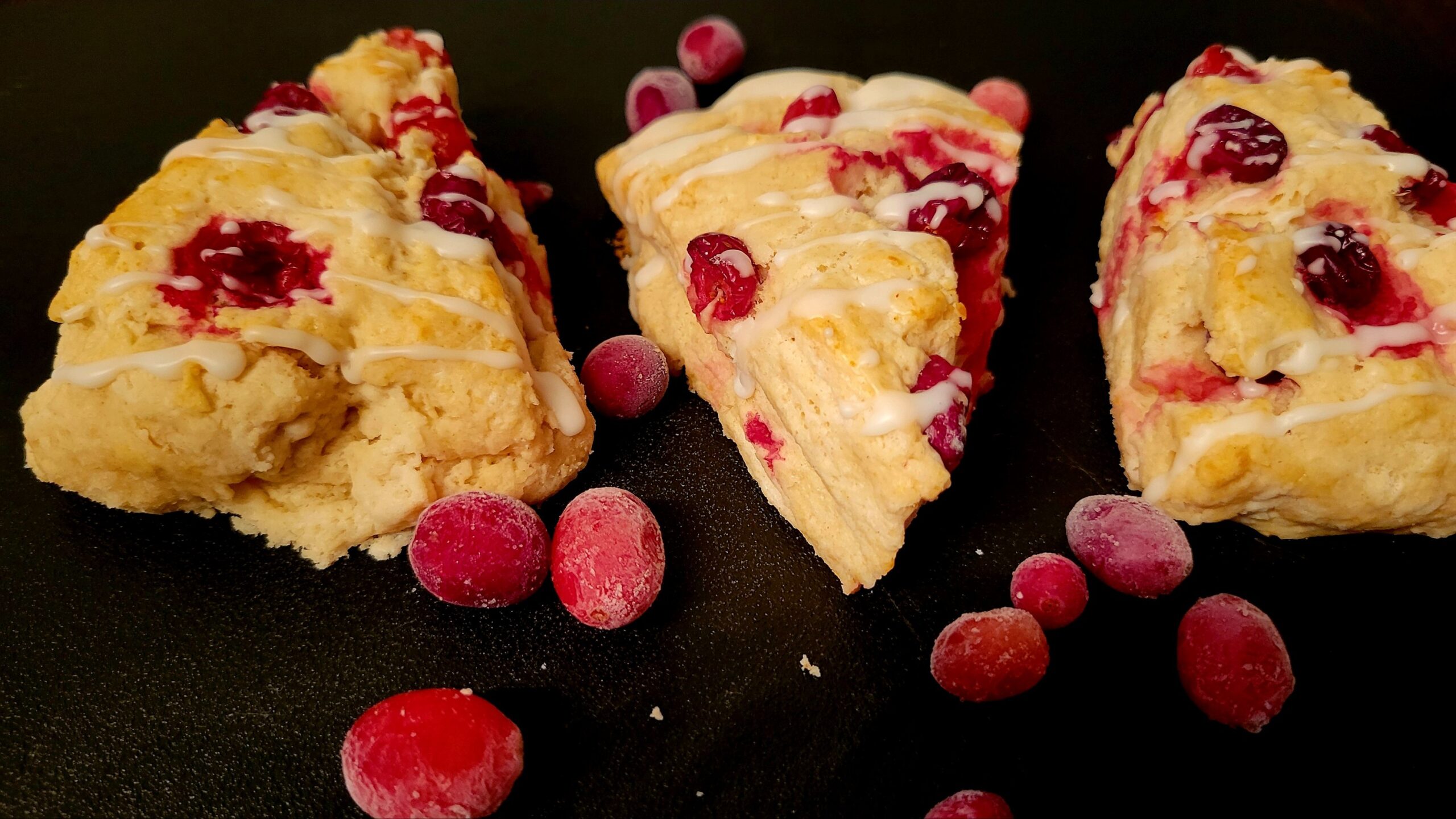 Lemon Cranberry scone (8pc)