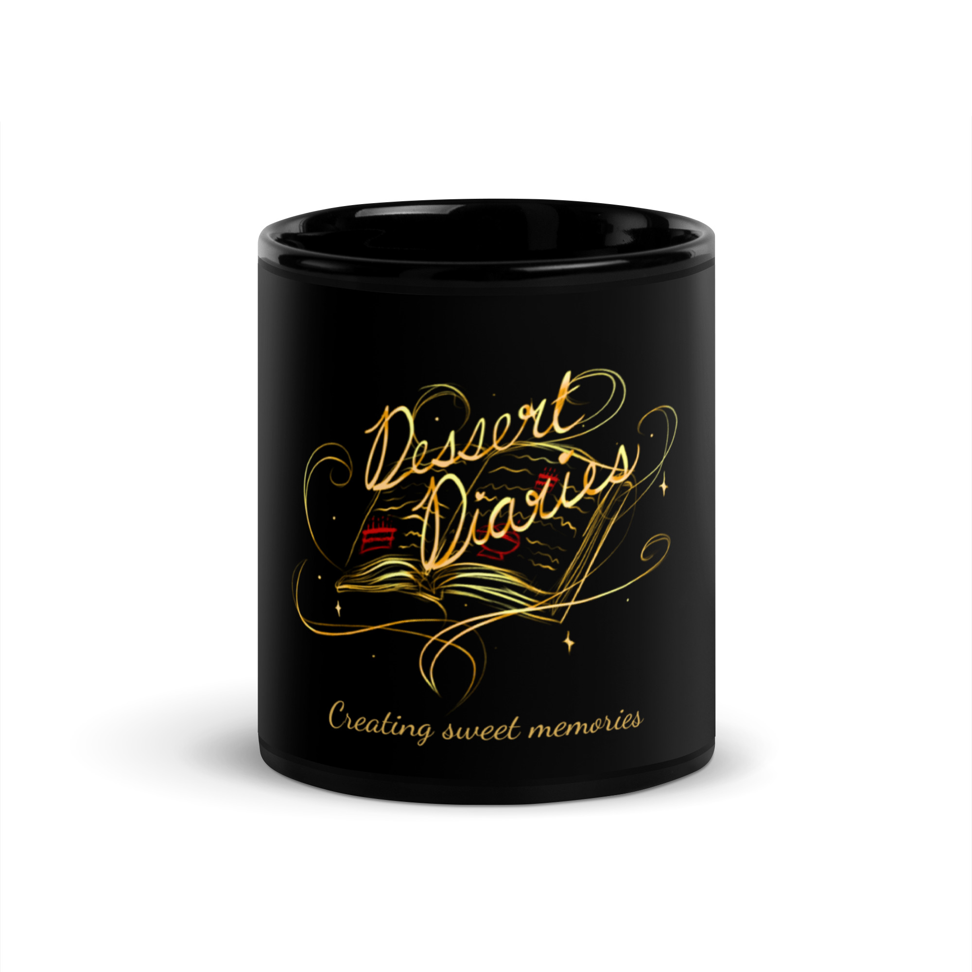 Black Glossy Mug